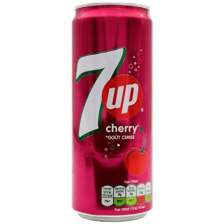 7UP Cherry EU Can (Alcohol Free) (330ml)