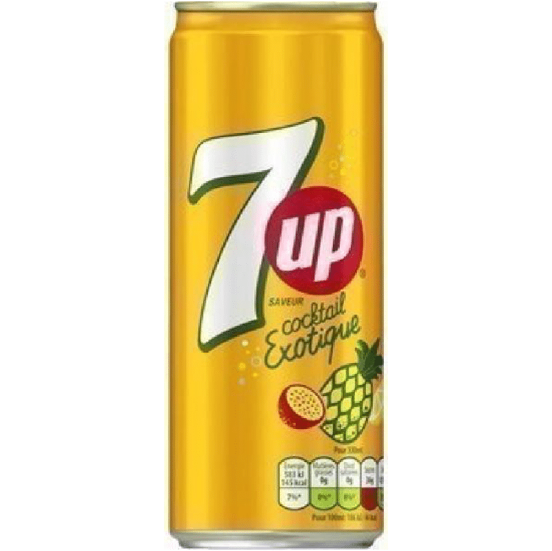 7UP Cocktail Exotique EU Can (Alcohol Free) (330ml)