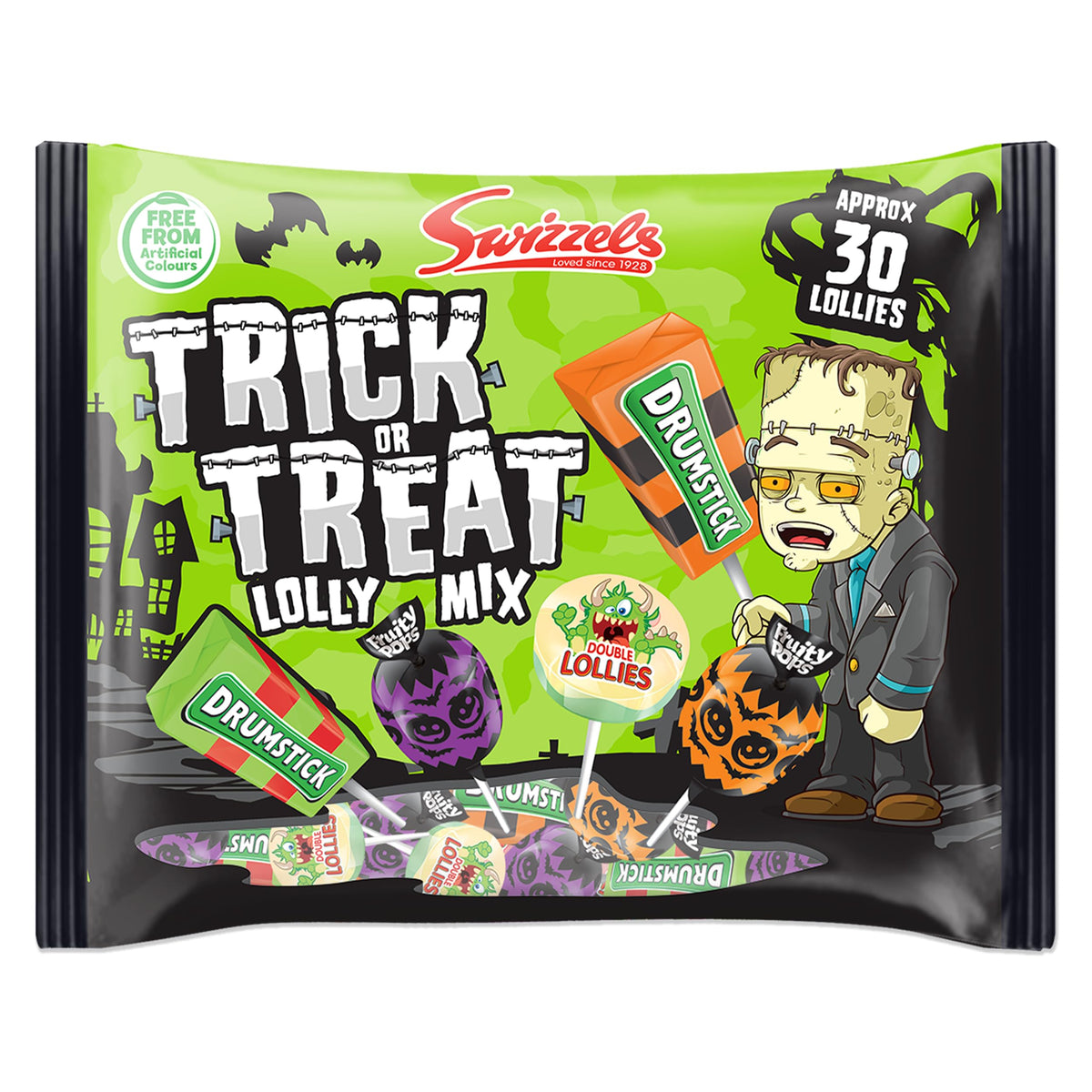 Swizzels Trick or Treat Lolly Bag 330g