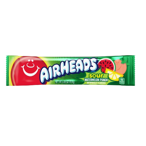 Airheads Bar Sour Watermelon Punch 16g
