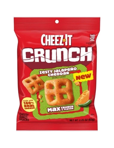 Cheez-It Crunch Jalapeno Cheddar 63g USA