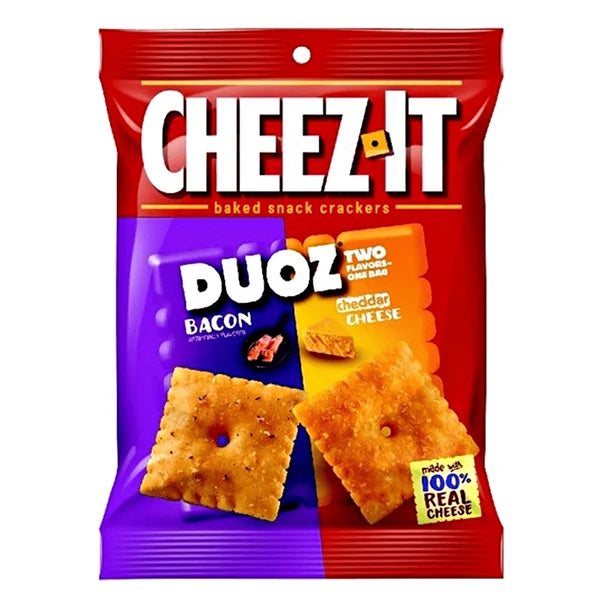 Cheez-It Duoz Bacon Cheddar Cheese 121g USA