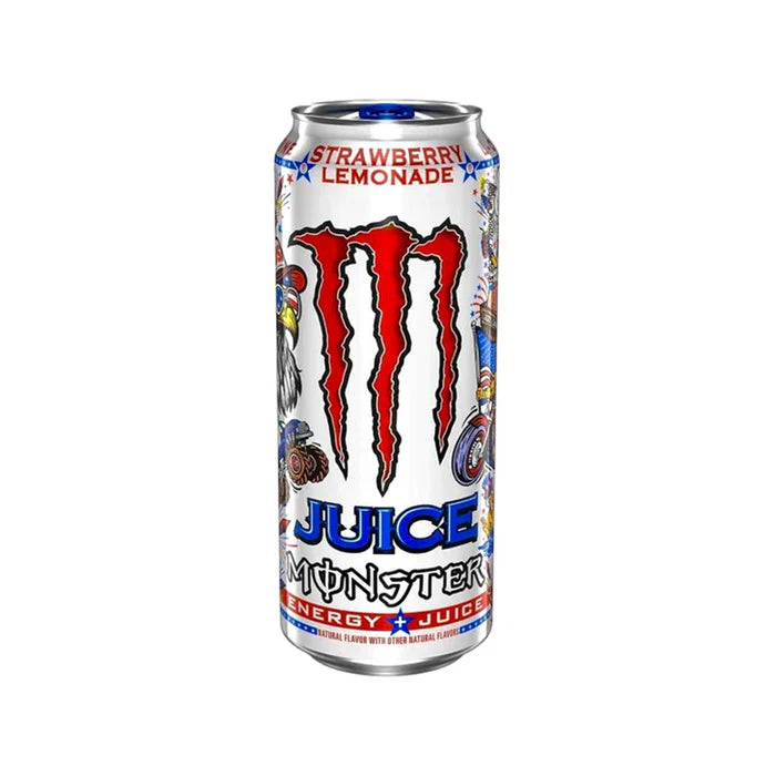 Monster Energy Strawberry Lemonade Can 473ml USA