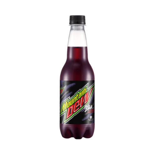 Mountain Dew Pitch Black Bottle 400ml Bottle MALAYSIA