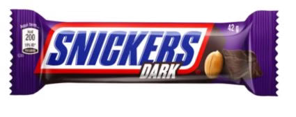 Snickers Dark Chocolate Bar 42g BRAZIL