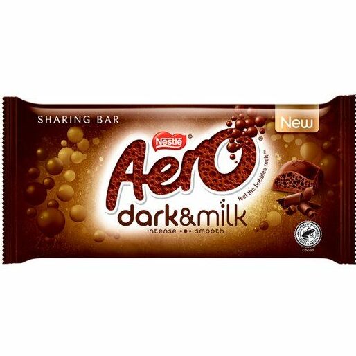 Aero Sharing Bar Dark and Milk Chocolate (90g)
