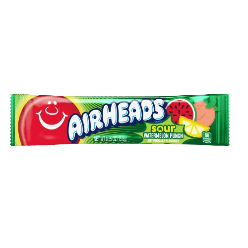 Airheads Bar Sour Watermelon Punch 16g