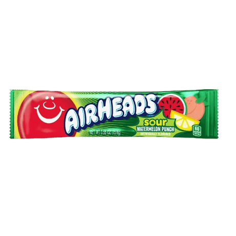 Airheads Bar Sour Watermelon Punch 16g