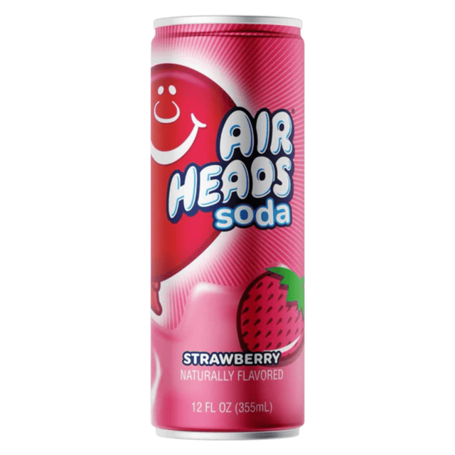 Airheads Soda Strawberry Can 355ml USA