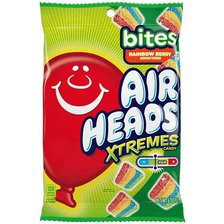 Airheads Xtremes Rainbow Berry Bites Peg Bag (170g)