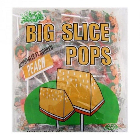 Albert's Big Slice Pops Peach (566g)
