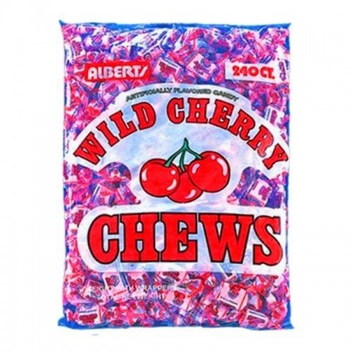 Albert's Fruit Chews Wild Cherry (240 Count)