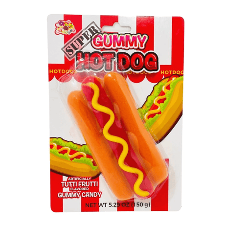 Alberts Super Gummy Hot Dog (150g)