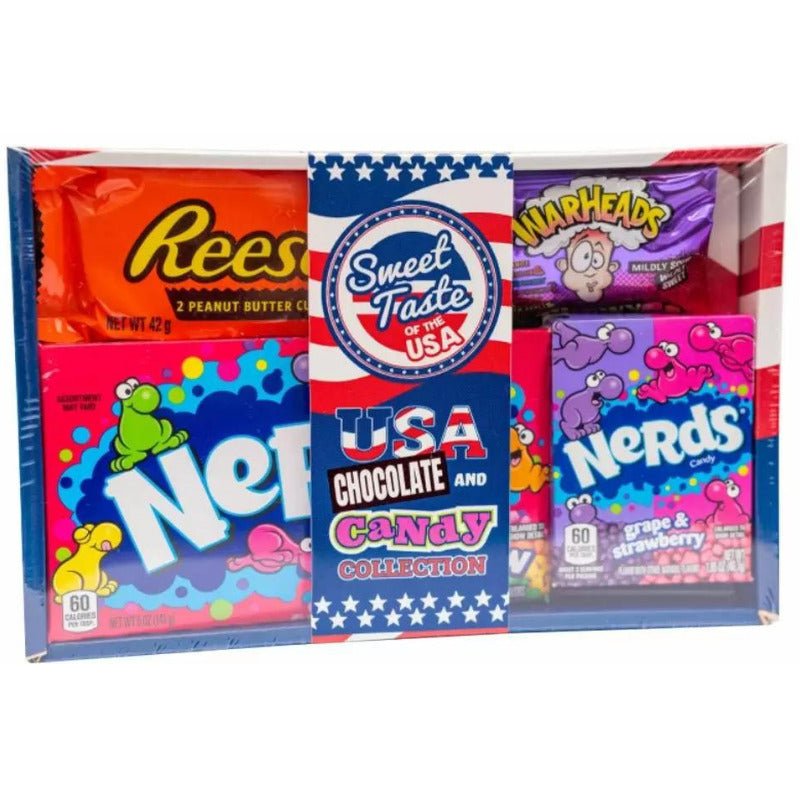American Candy and Chocolate Gift Hamper (244g)