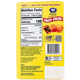 Amos 4D Fruit Gummy Mini Fast Food Theatre Box 100g