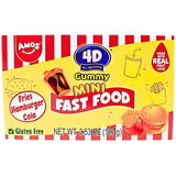 Amos 4D Fruit Gummy Mini Fast Food Theatre Box 100g