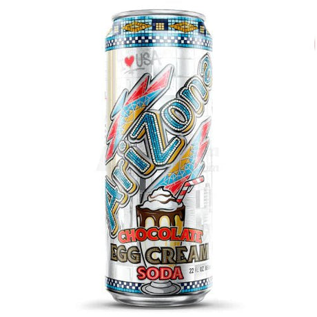 Arizona Chocolate Egg Cream Soda Can 650ml USA
