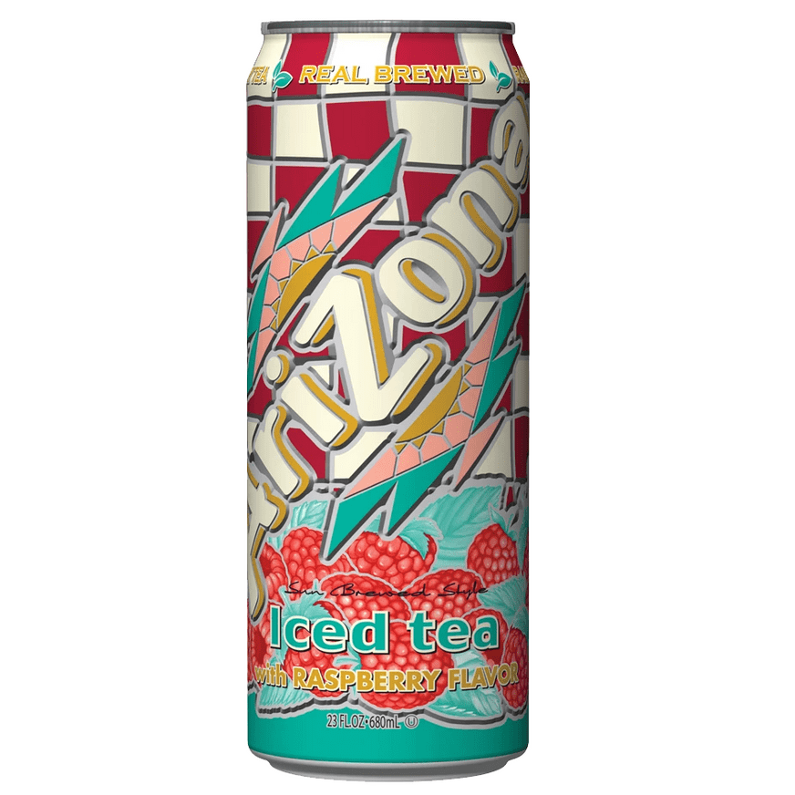 Arizona Ice Tea with Raspberry Can