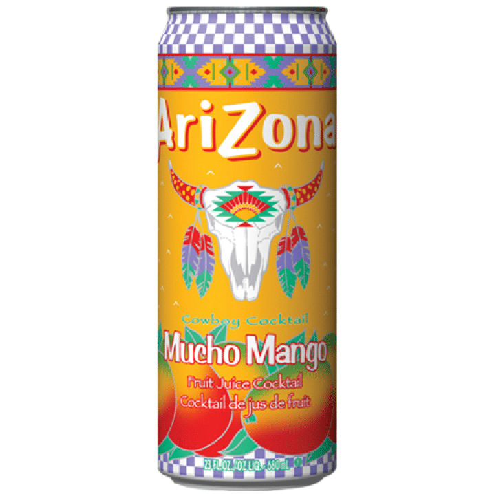 Arizona Mucho Mango Fruit Juice Can