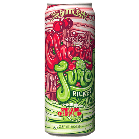 Arizona Sparkling Cherry Lime Rickey Can