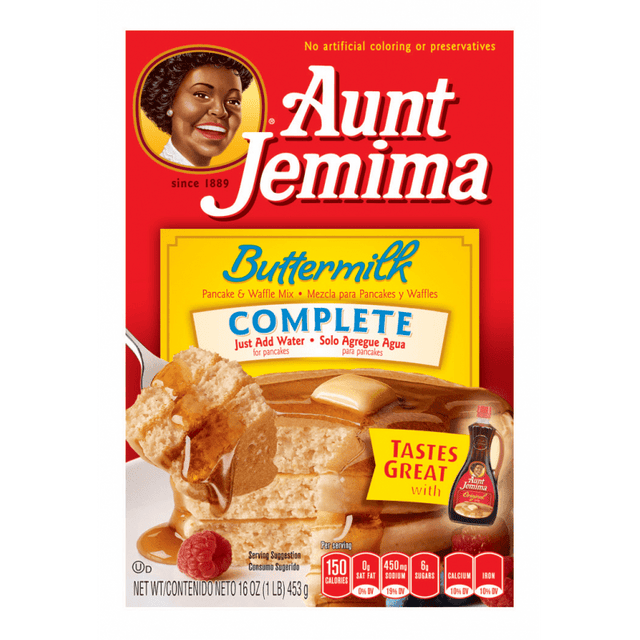 Aunt Jemima Buttermilk Pancake and Waffle Mix (454g)