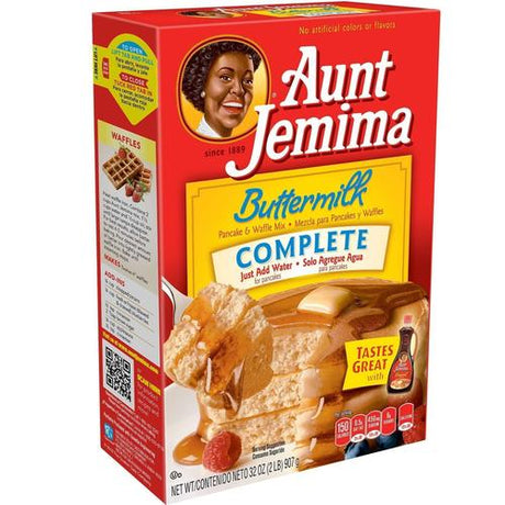 Aunt Jemima Buttermilk Pancake and Waffles Mix (907g)