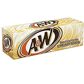 A&W Cream Soda Fridge Pack (Case of 12)