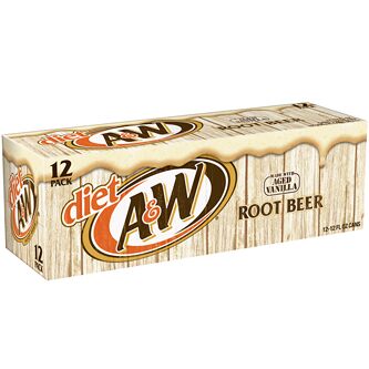 AW Diet Root Beer Fridge Pack (Case of 12)