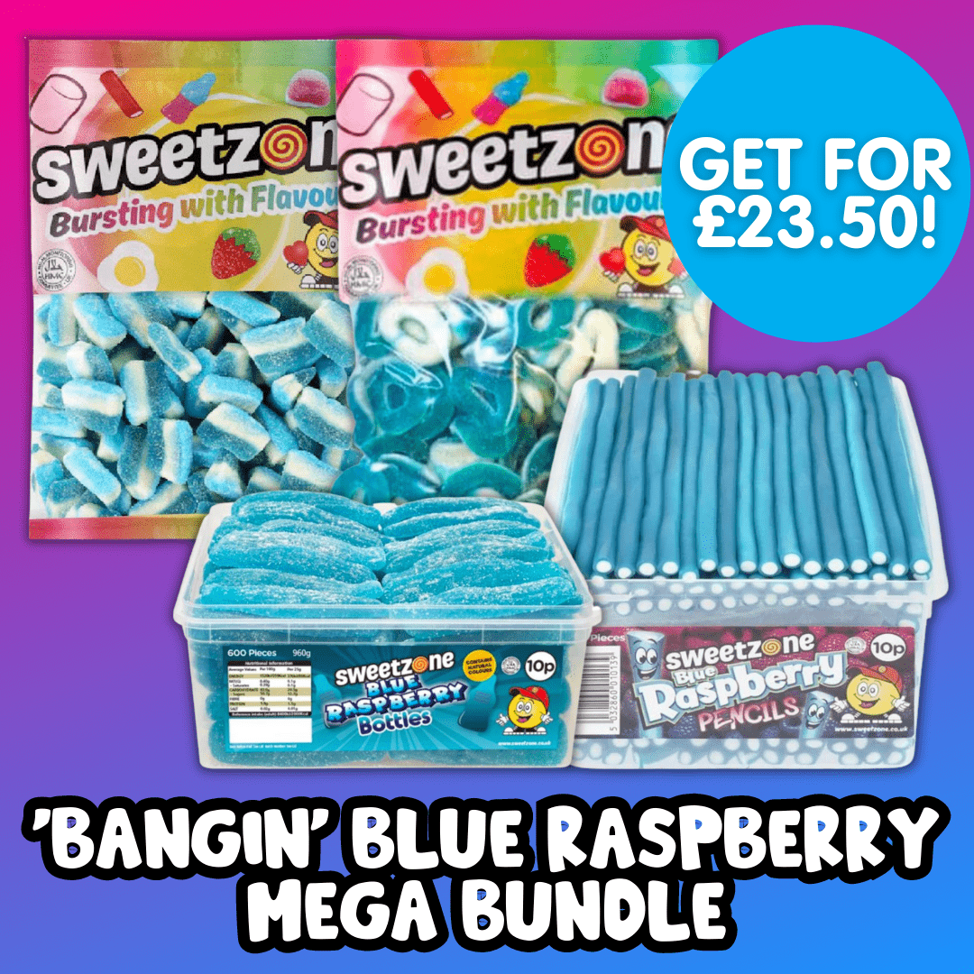 Blue Raspberry Mega Te Blue Sweets: SoSweet