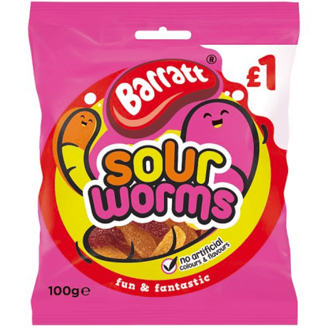 Barratt Fun & Fantastic Worms (100g)