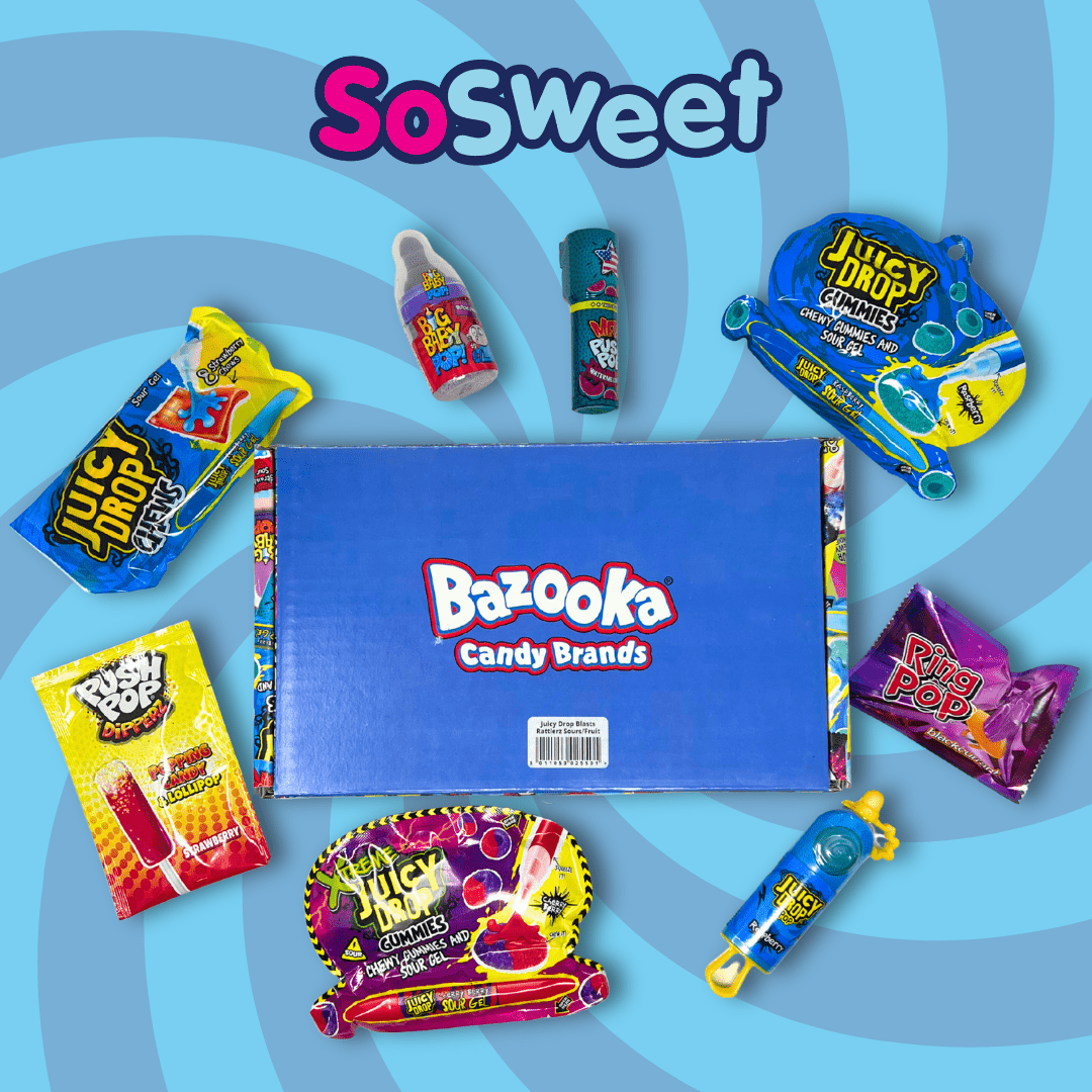 Bazooka Favourites Box (8 Pieces)