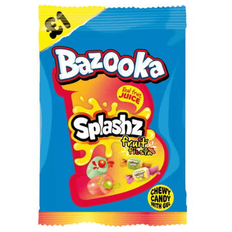 Bazooka Fruity Tropical Bag (120g)