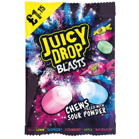 Bazooka Juicy Drop Blasts (120g) PMP £1.15