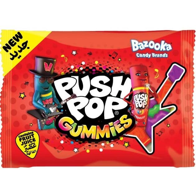 Bazooka Push Pop Gummies (45g)