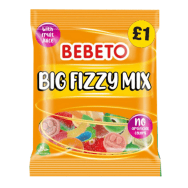 Bebeto Bag Big Fizzy Mix £1 PMP (150g)