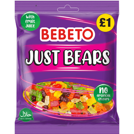 Bebeto Bag Just Bears £1 PMP (150g)