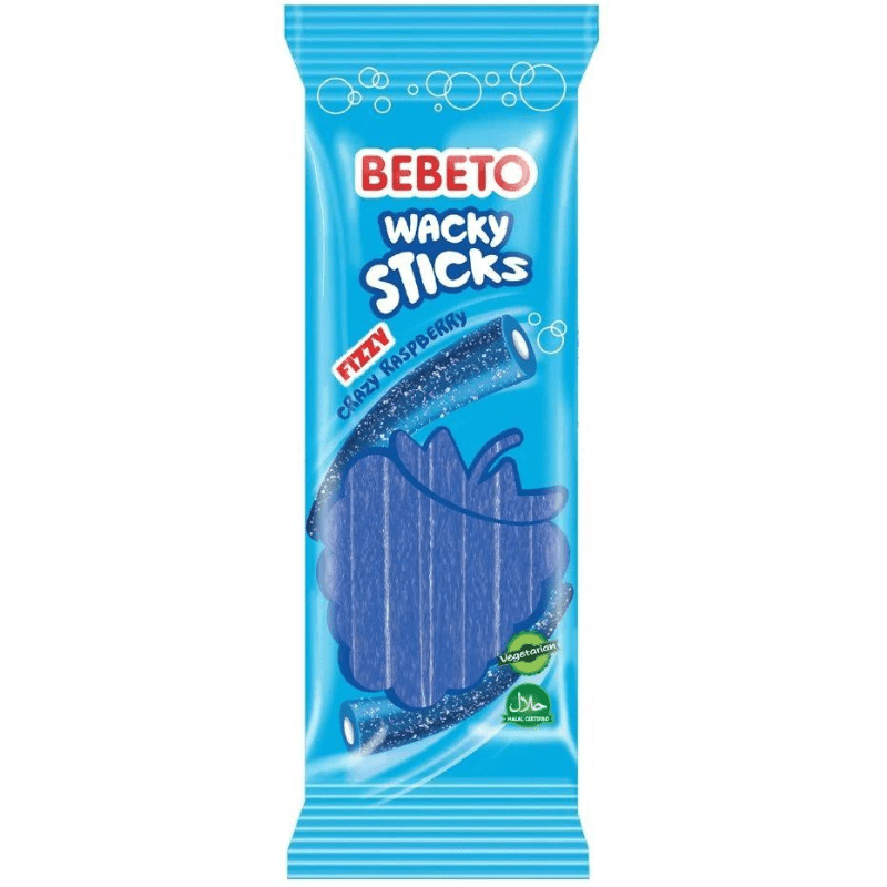 Bebeto Bag Sour Blast Raspberry Belts (160g)