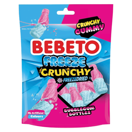 Bebeto Freeze Dried Bubblegum Bottles (35g)