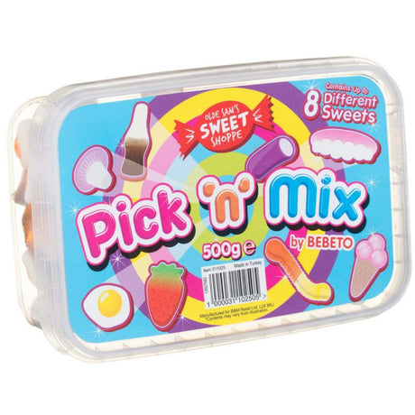 Bebeto Pick 'N' Mix Sweets Tub (500g)