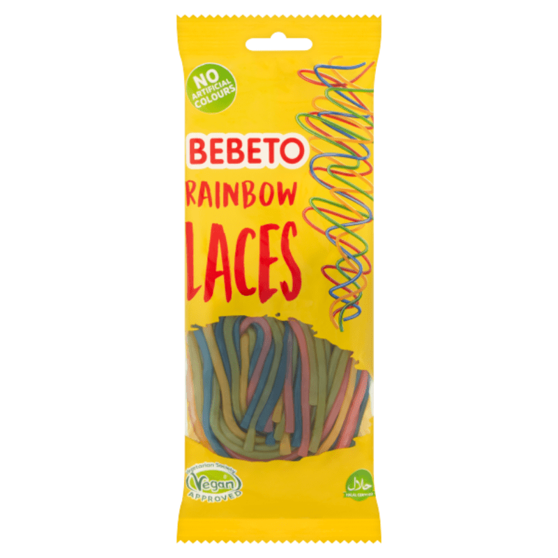 Bebeto Rainbow Laces (160g)