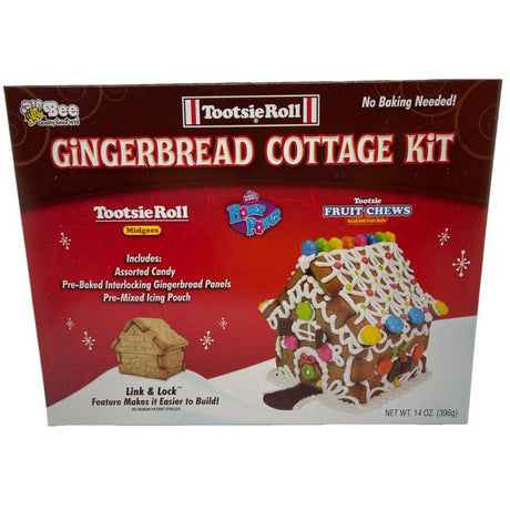 Bee Christmas Tootsie Gingerbread House Kit (396g)