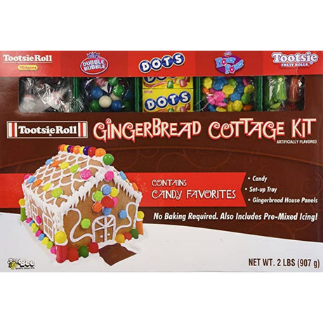 Bee Christmas Tootsie Gingerbread House Kit (907g)