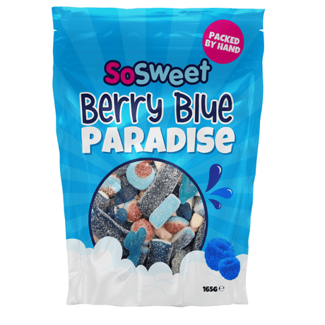 Berry Blue Paradise Sweet Mix Pouch 165g
