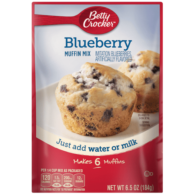 Betty Crocker Blueberry Muffin Pouch (184g)