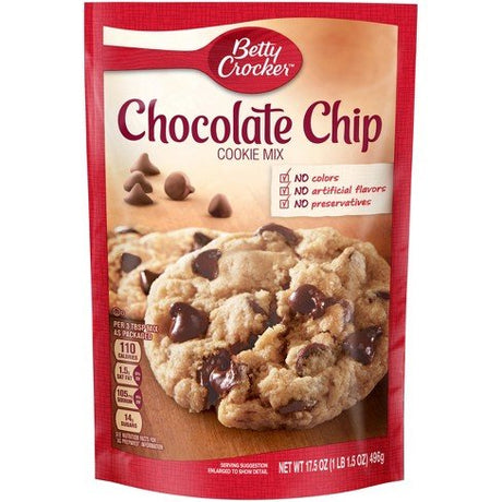Betty Crocker Chocolate Chip Cookie Mix (496g)