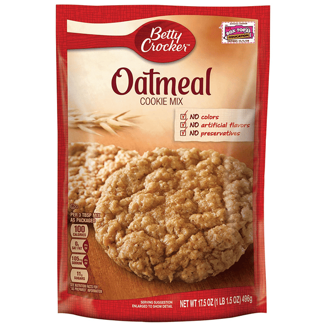 Betty Crocker Cookie Mix Oatmeal (496g)