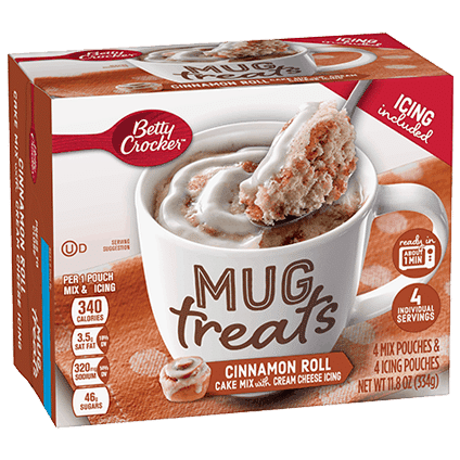 Betty Crocker Mug Treats Cinnamon Roll (334g)