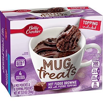 Betty Crocker Mug Treats Fudge Brownie (394g)