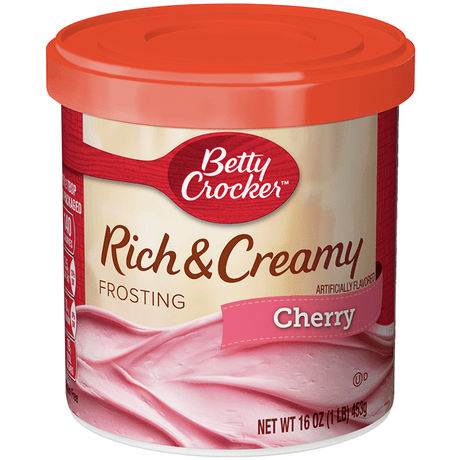 Betty Crocker Rich and Creamy Cherry Frosting (453g)