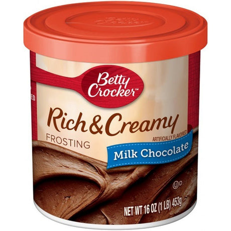 Betty Crocker Rich & Creamy Milk Chocolate Frosting (453g)